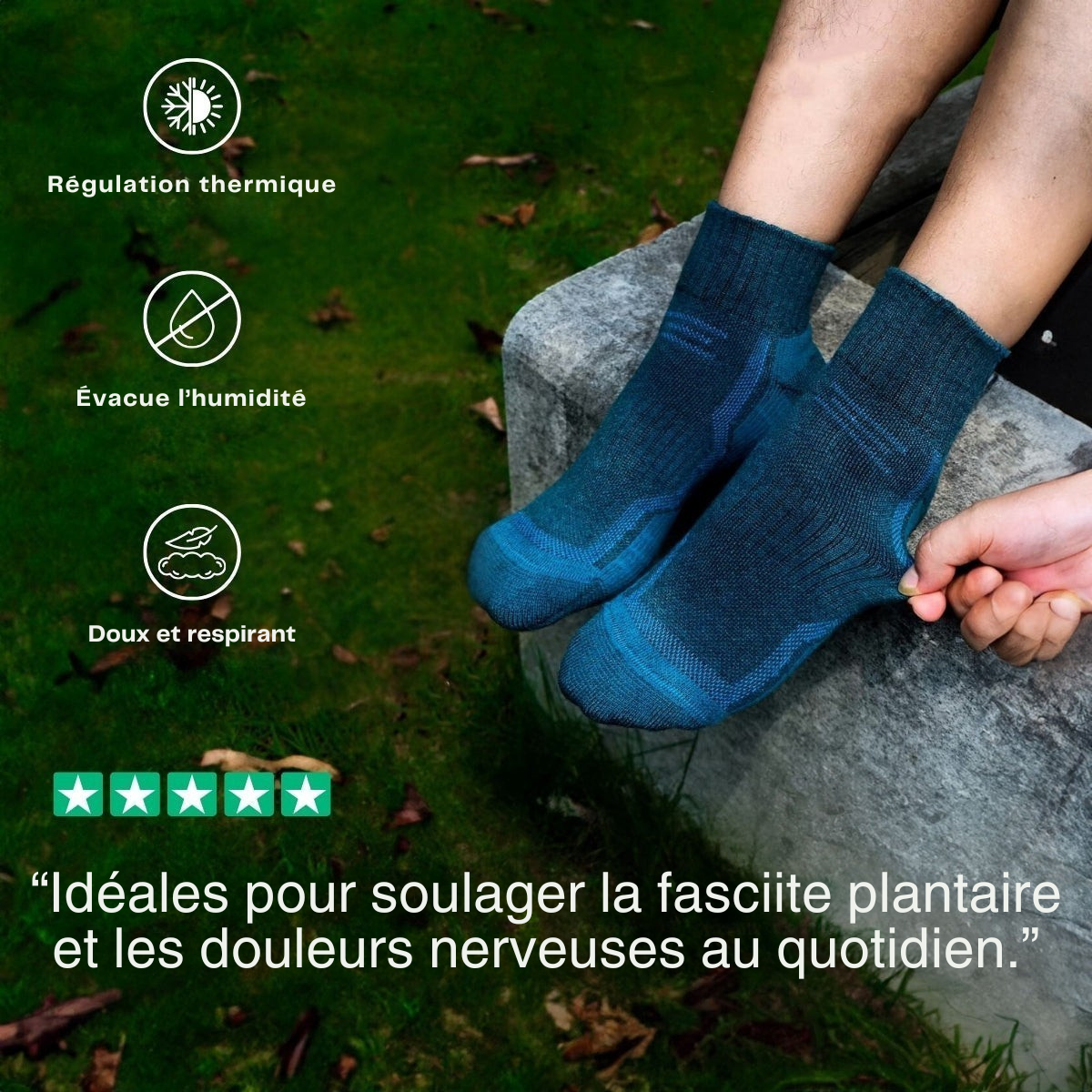 Orpheel - Chaussettes anti-humidité